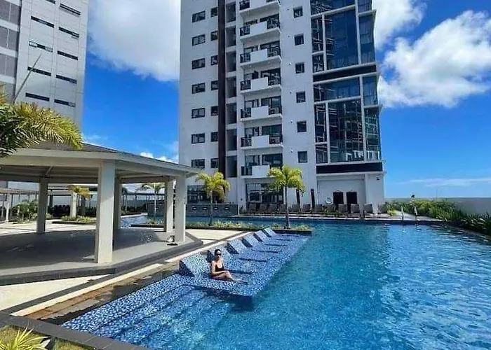 アパート Budget Friendly 1bedroom In The Mactan Newtown With Pool&beach Access *